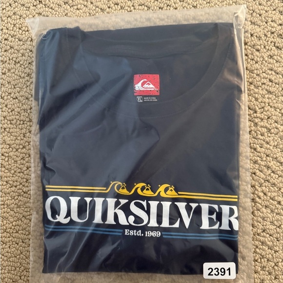 QUIKSILVER Estd. 1969 Surf Tee Shirt Men XL - Picture 5 of 6
